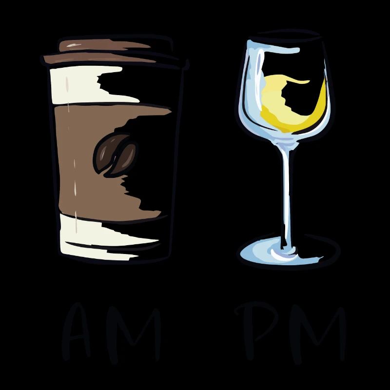 AM - PM, Coffee - Wine