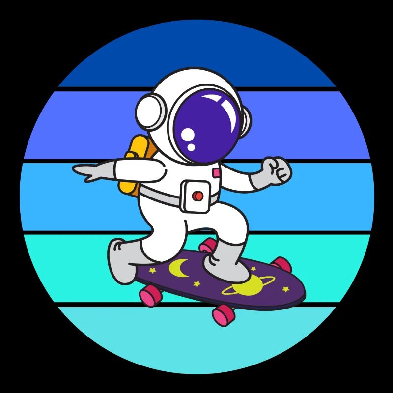 spaceman, astronaute, fusée