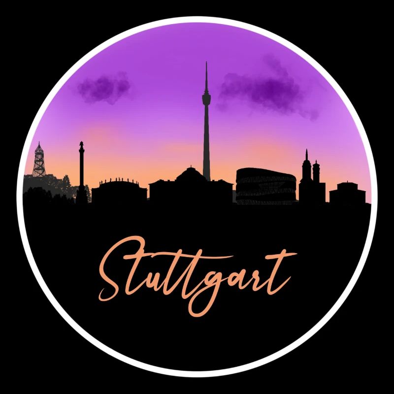 Stuttgart Fine Skyline