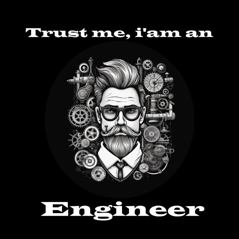 Trust me Engineer white