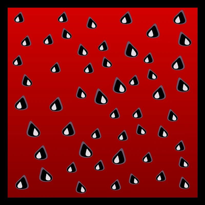 Costumes de pastèque d’été Graines de pastèque