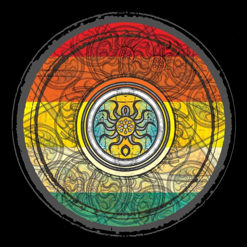 Kaleidoscopic Sun Pattern Context