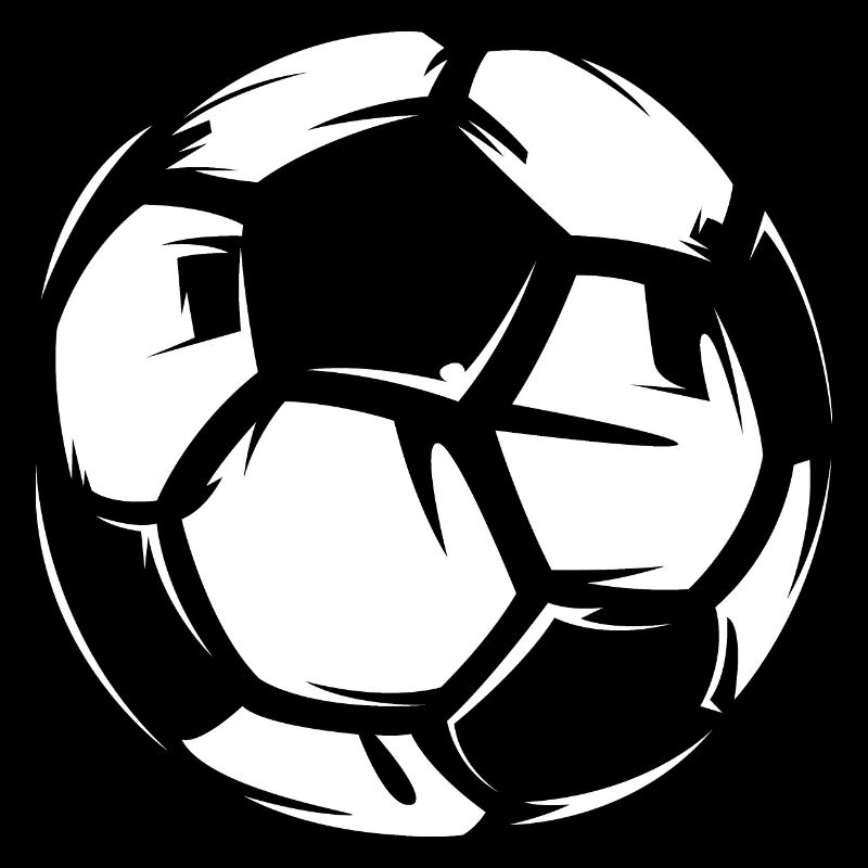 Soccer soccer ball illustration bolt leather icon