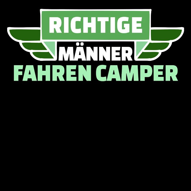 Camping Wanderer Camper Wanderlust Statement