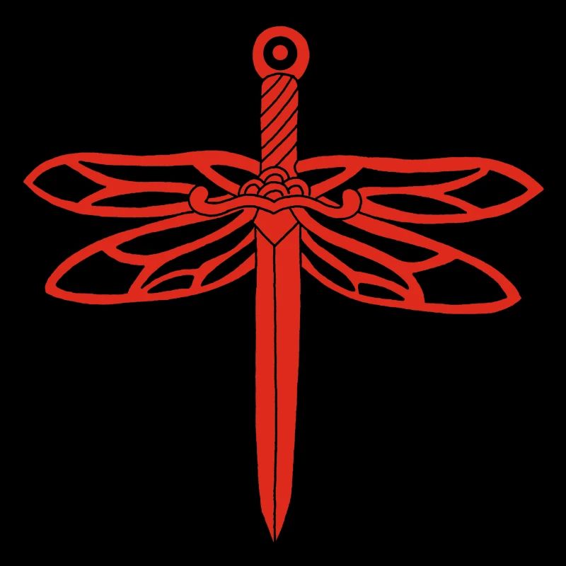 Red Sword and Dragonfly Wings