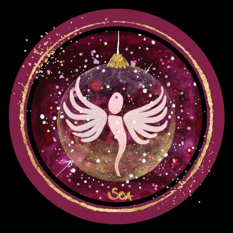 Weihnachtskugel Engel - Sonja Ariel von Staden