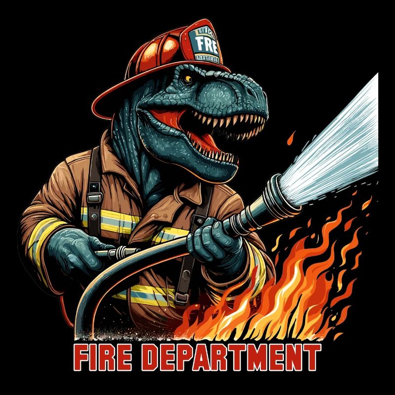 Fire Brigade T-Rex Gift