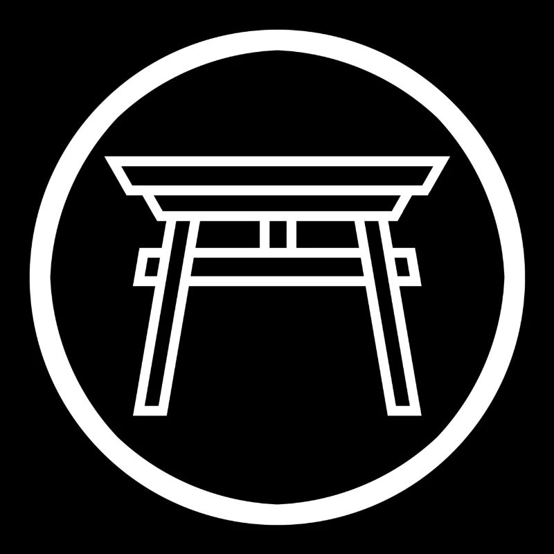 Couleur blanche torii