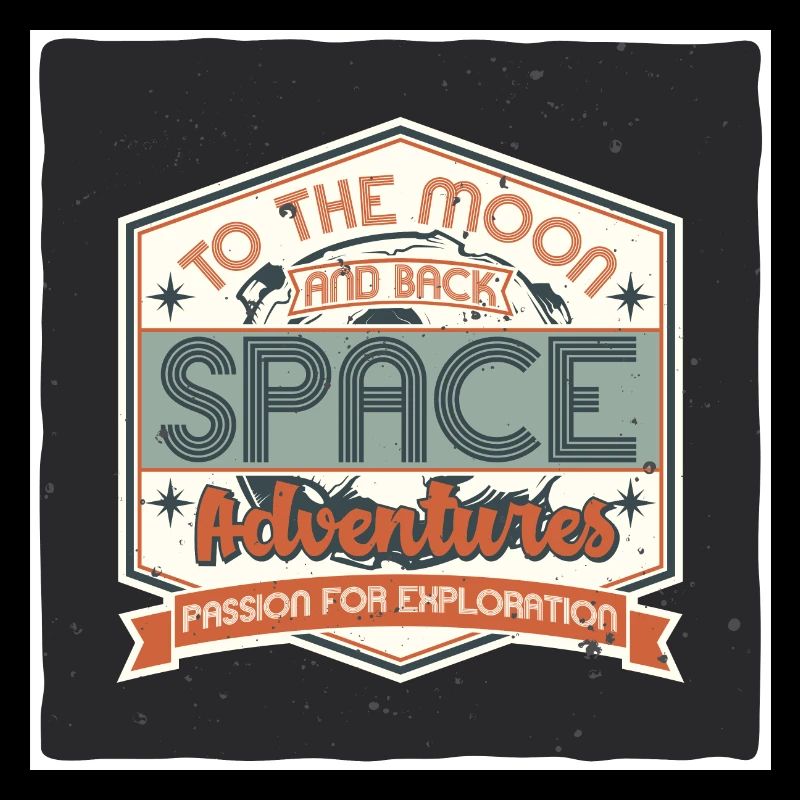 Panneau d’inspiration d’aventure spatiale