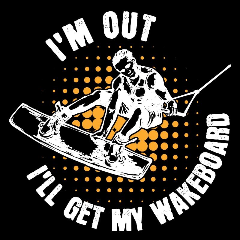 Kitesurfer Statement Wakeboard Surf Stunt