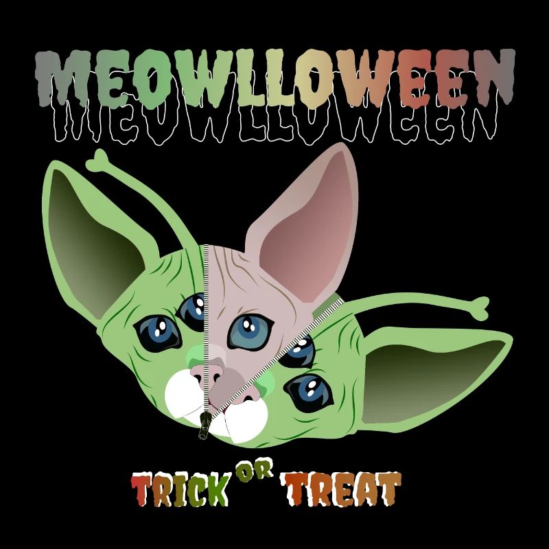 Masque extraterrestre chat sphinx