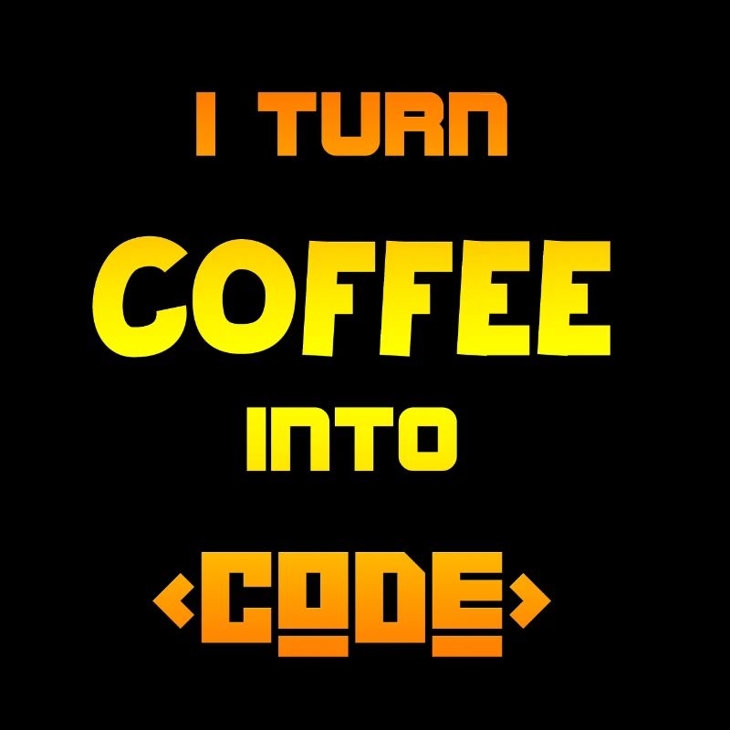 Ich verwandle Kaffee in Code