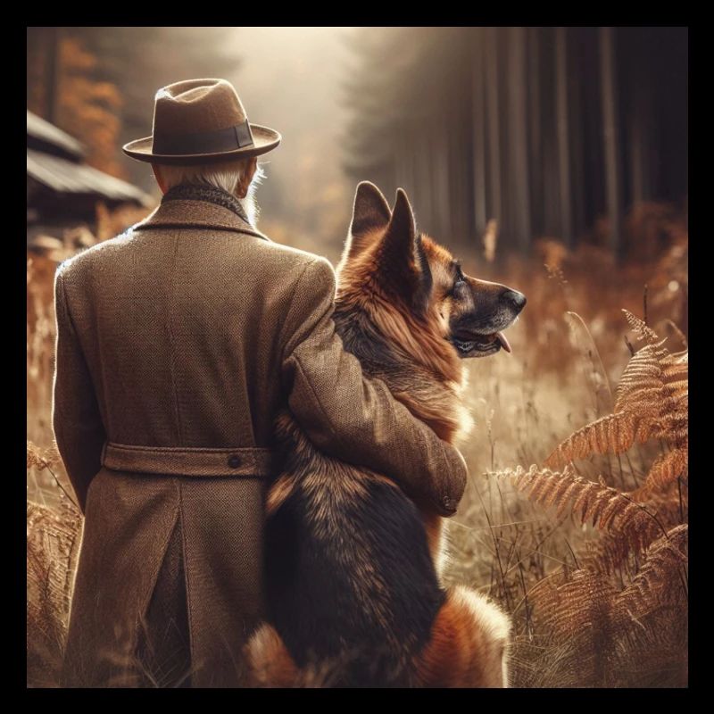 German Shepherd Art