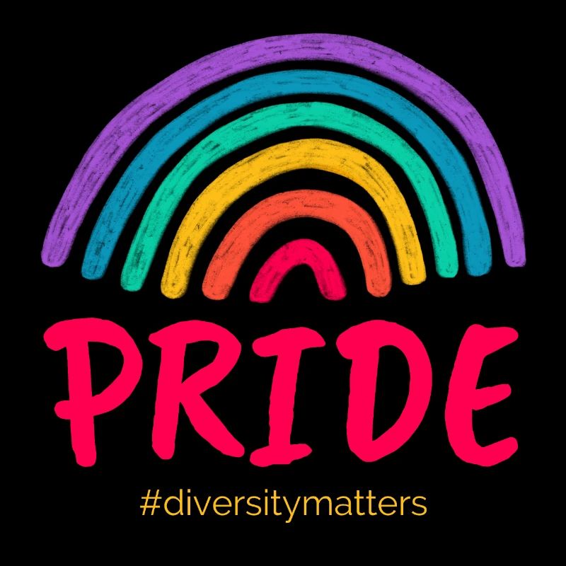 Pride rose #diversitymatters