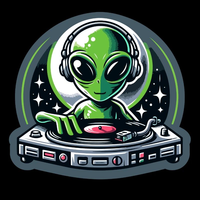 Galactic Grooves: The Extraterrestrial DJ
