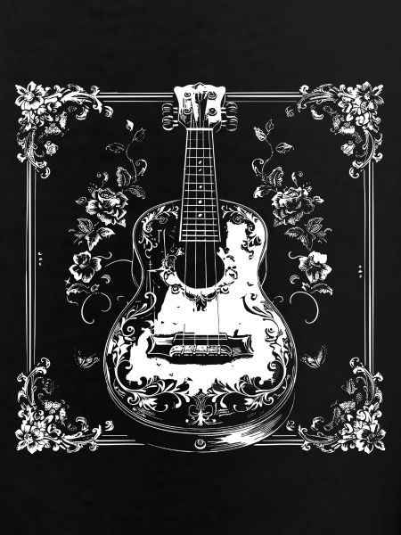 Ukulele Cartoon
