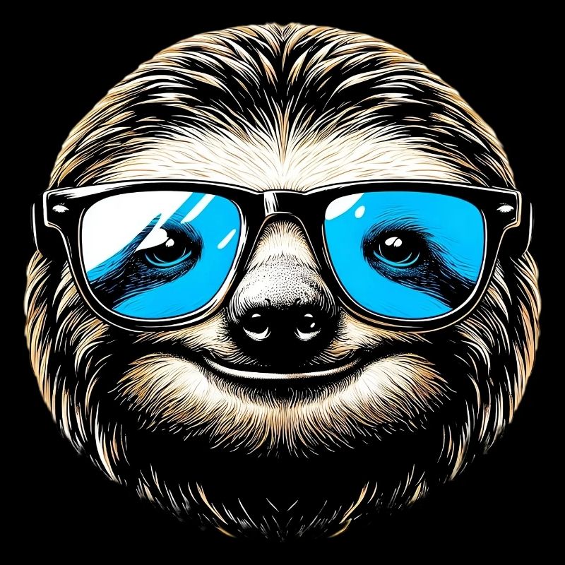 Sloth with Sunglasses