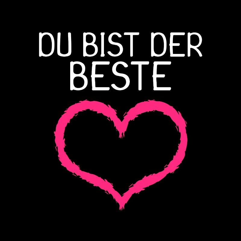 Du bist der Beste Herz Geschenk