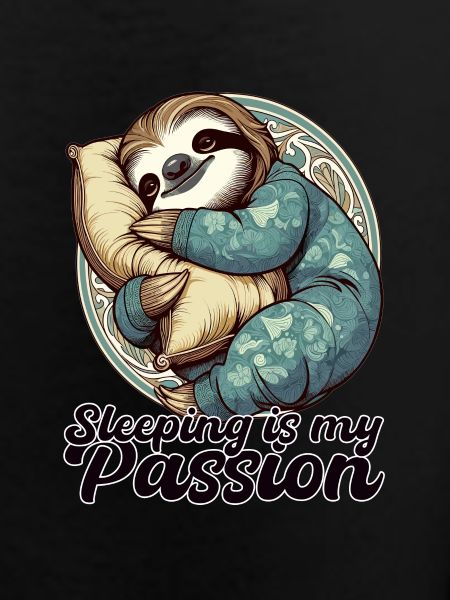 Sloth Sleeping Passion Gift