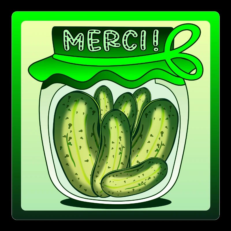 MERCI CONCOMBRE CORNICHONS