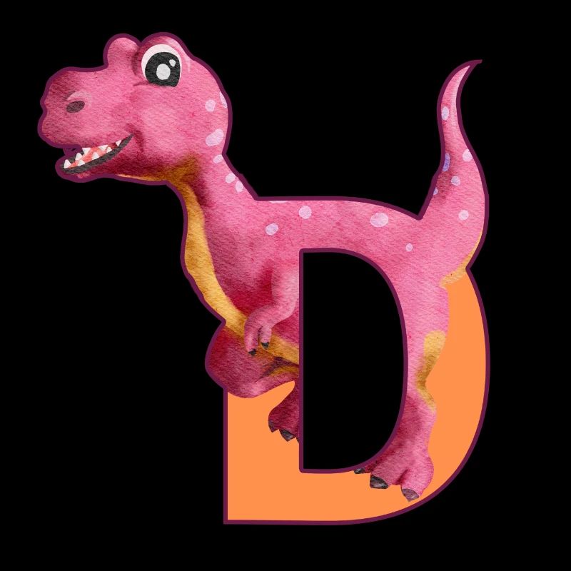D - DINOSAUR, customizable