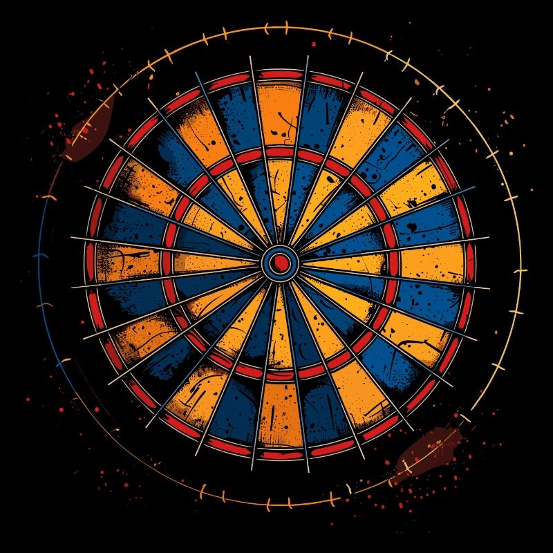 Dartboard Drawing