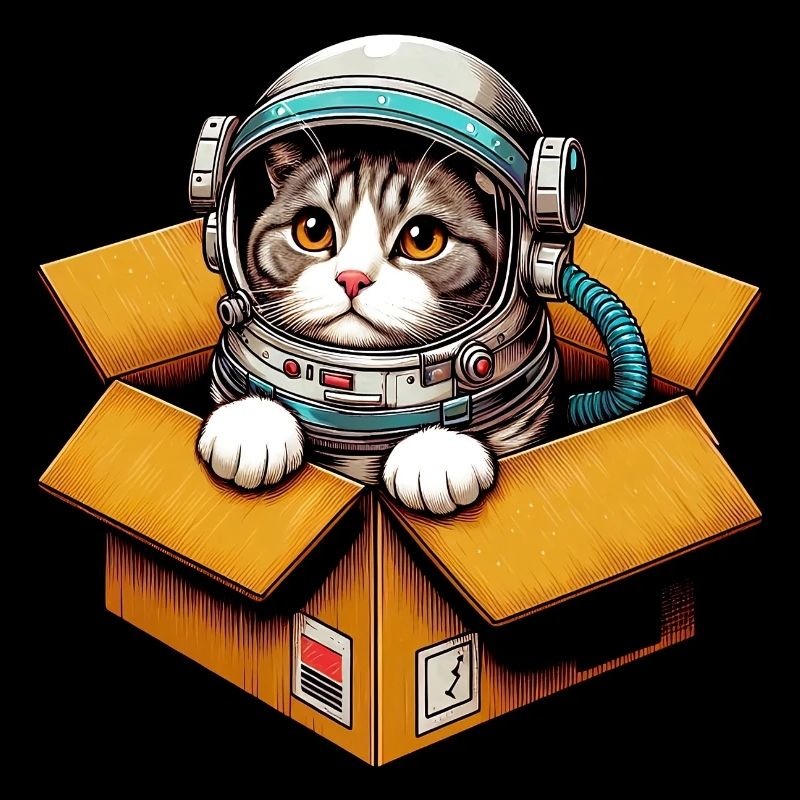 Astronaut Cat