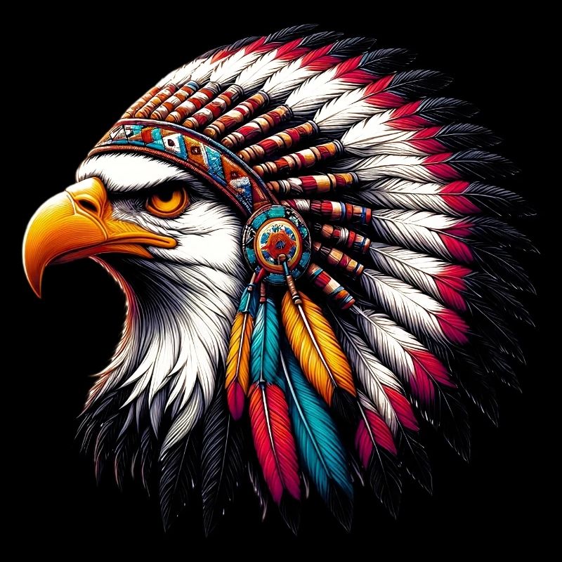 American Indian Eagle American Red Skins