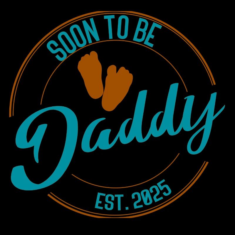 Soon to Be Daddy Gift for Expectant Fathers Colorful