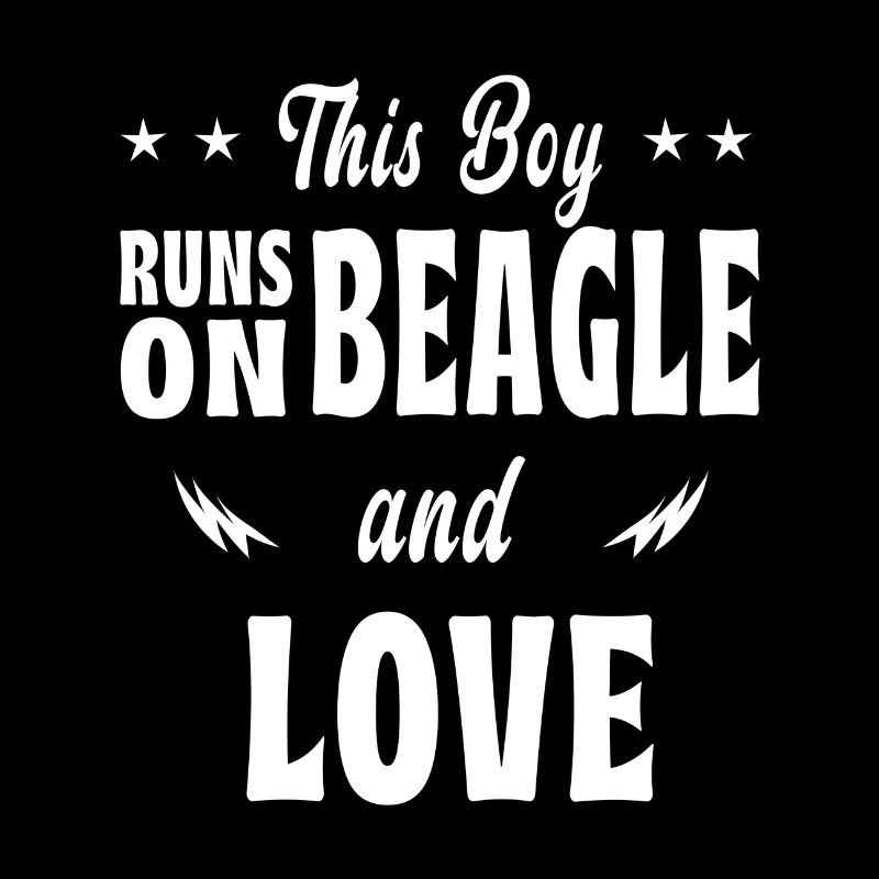 Ce design beagle pour garçon