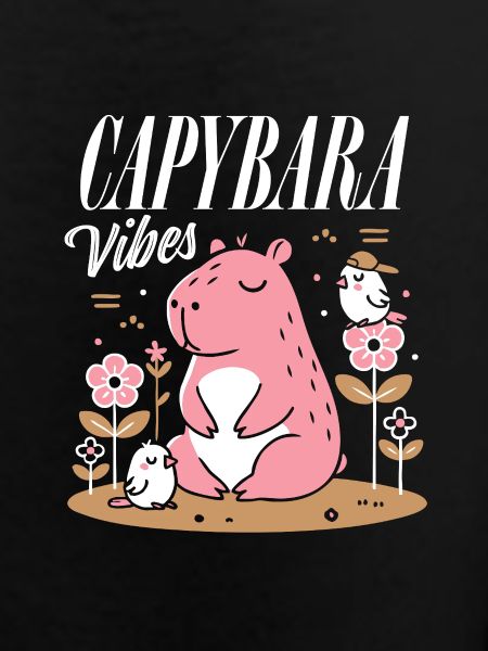Relaxed Capybara Vibes