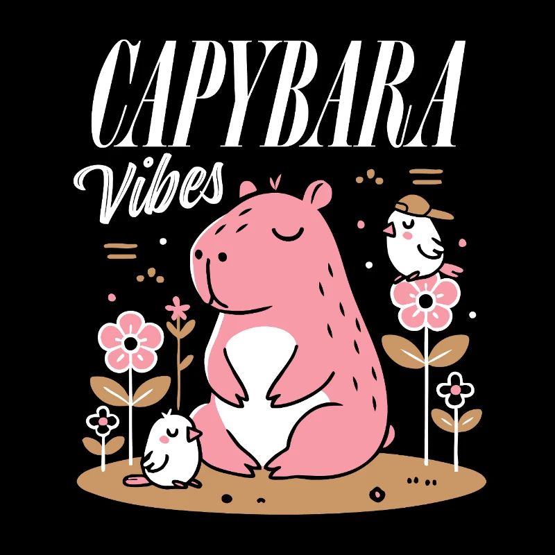 Entspannte Capybara-Vibes
