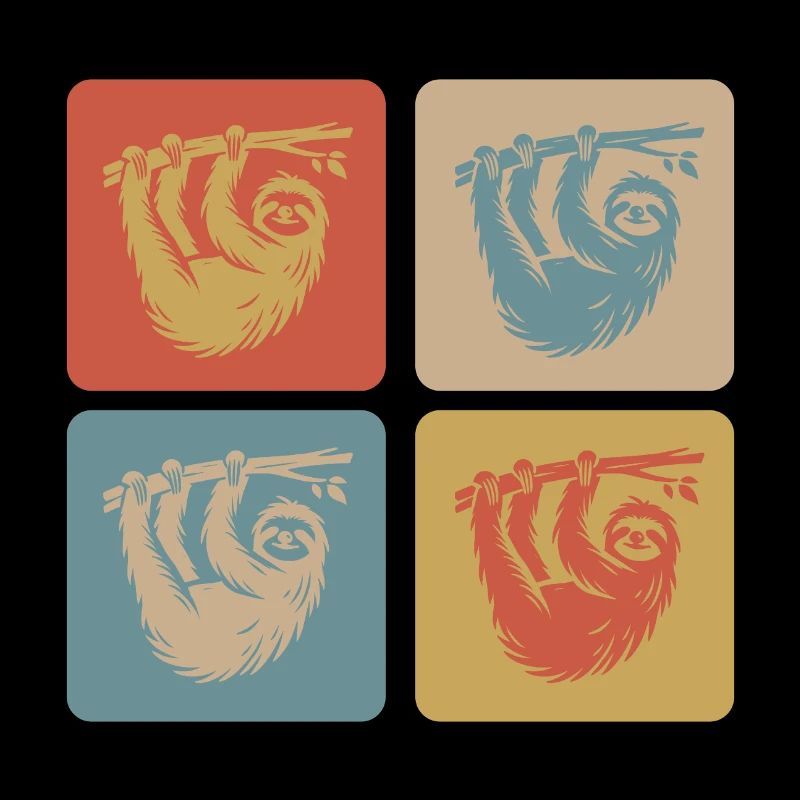 Relaxed sloth – take it easy