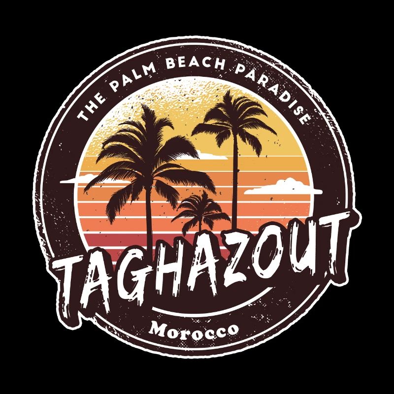 Taghazout Morocco Palm Trees Design