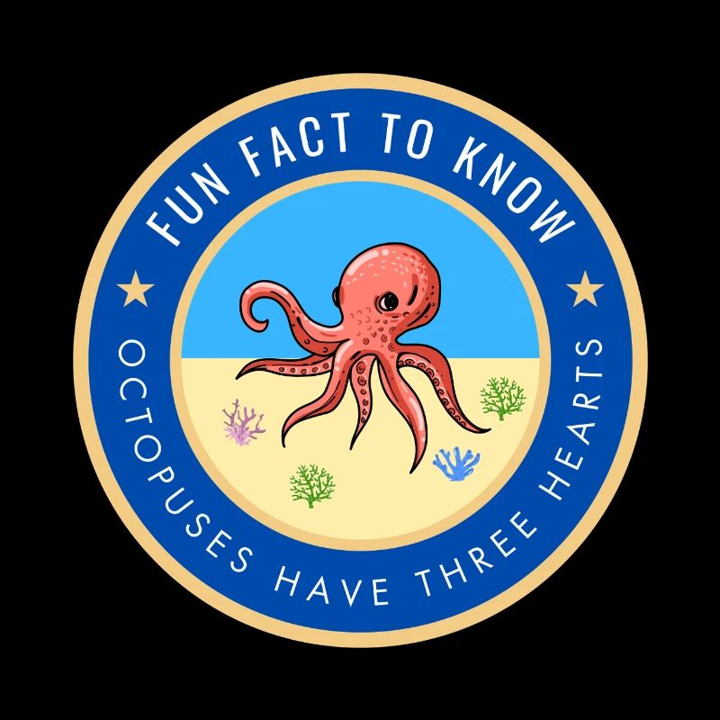 Octopuses have three hearts