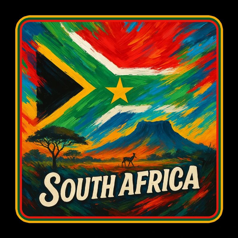 Conception du drapeau de l’Afrique du Sud