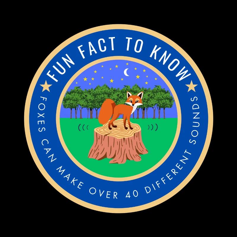 Foxes can make over 40 different sounds