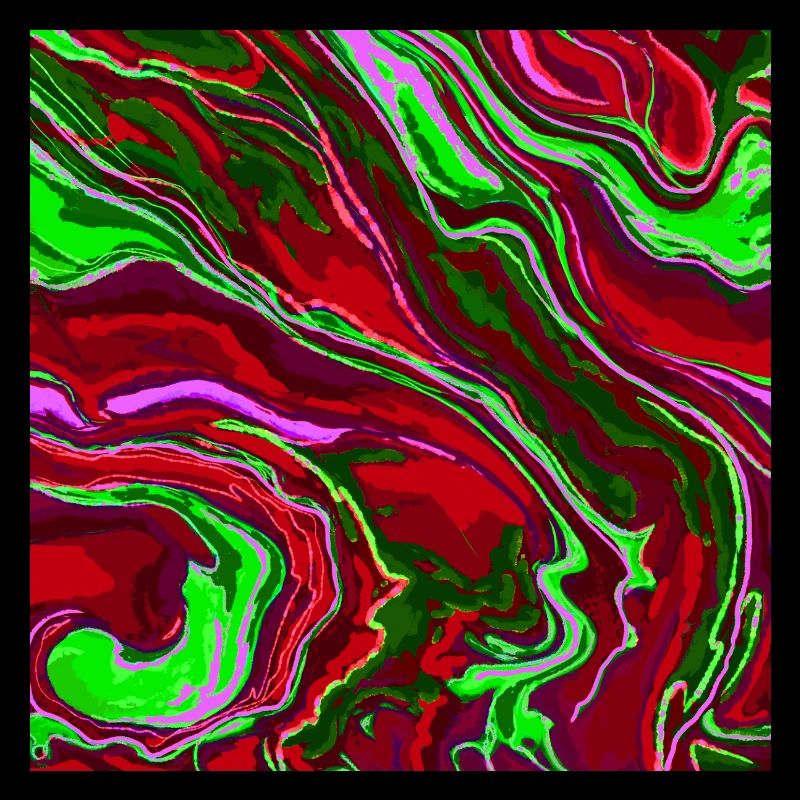 Art de conception en marbre vibrant