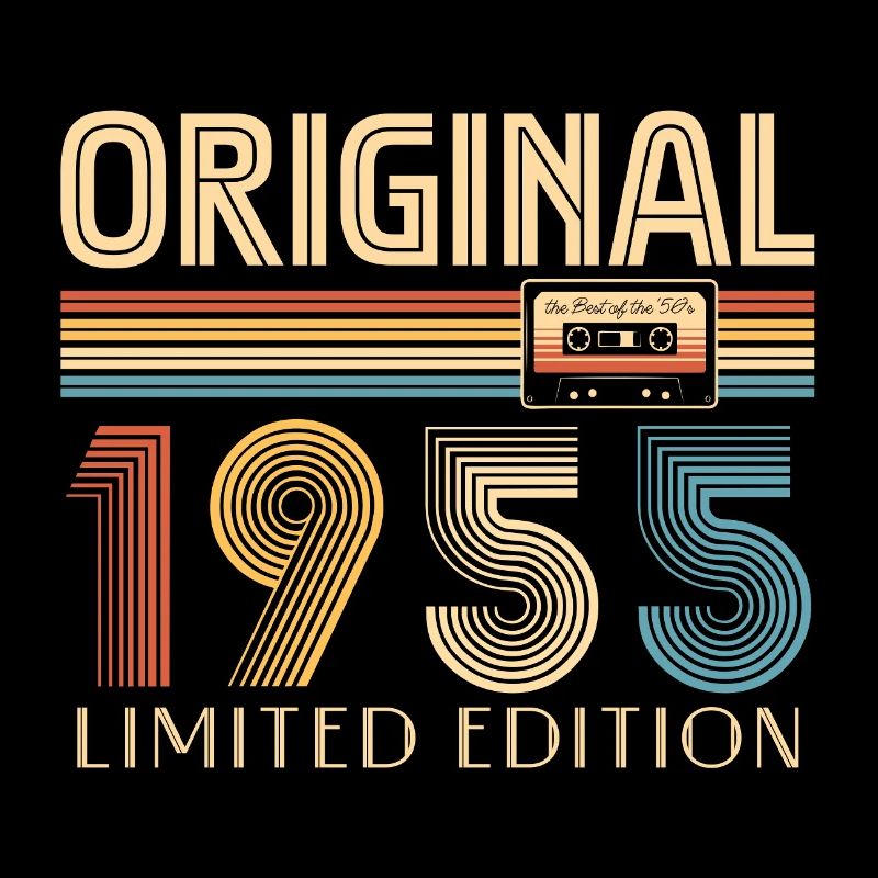 70th Birthday 70 Years Original 1955