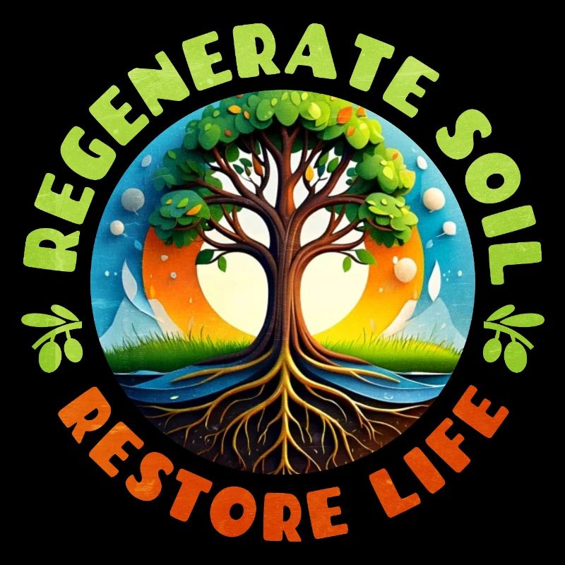 Lively tree representation for nature