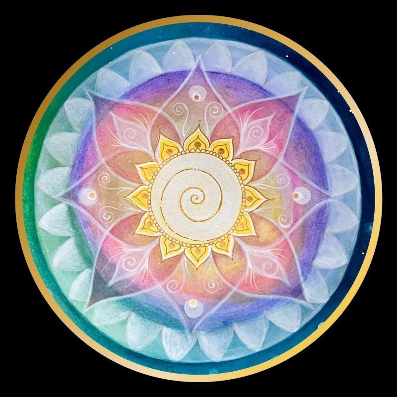 Conception harmonieuse de la méditation mandala