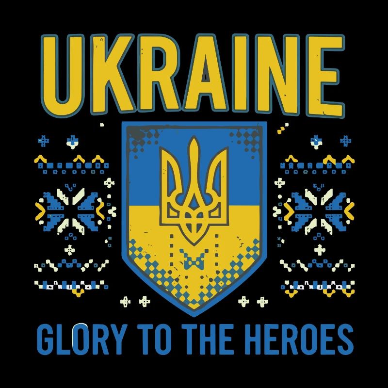Ukraine Crest Glory Tee