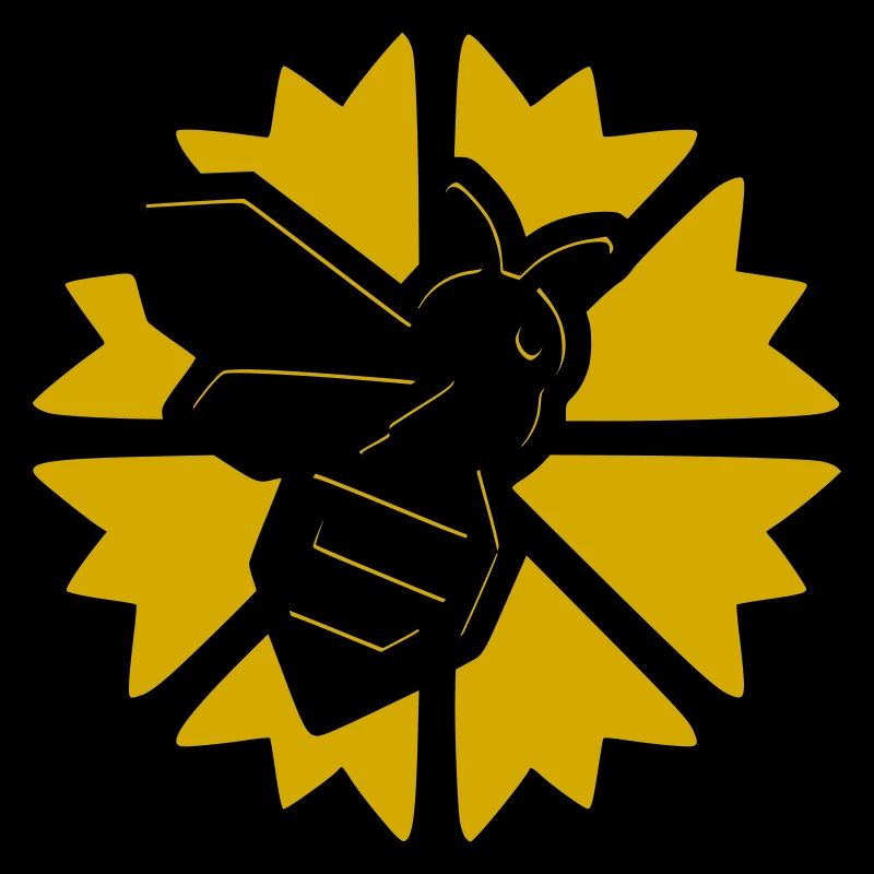 Graphique de l’abeille du soleil