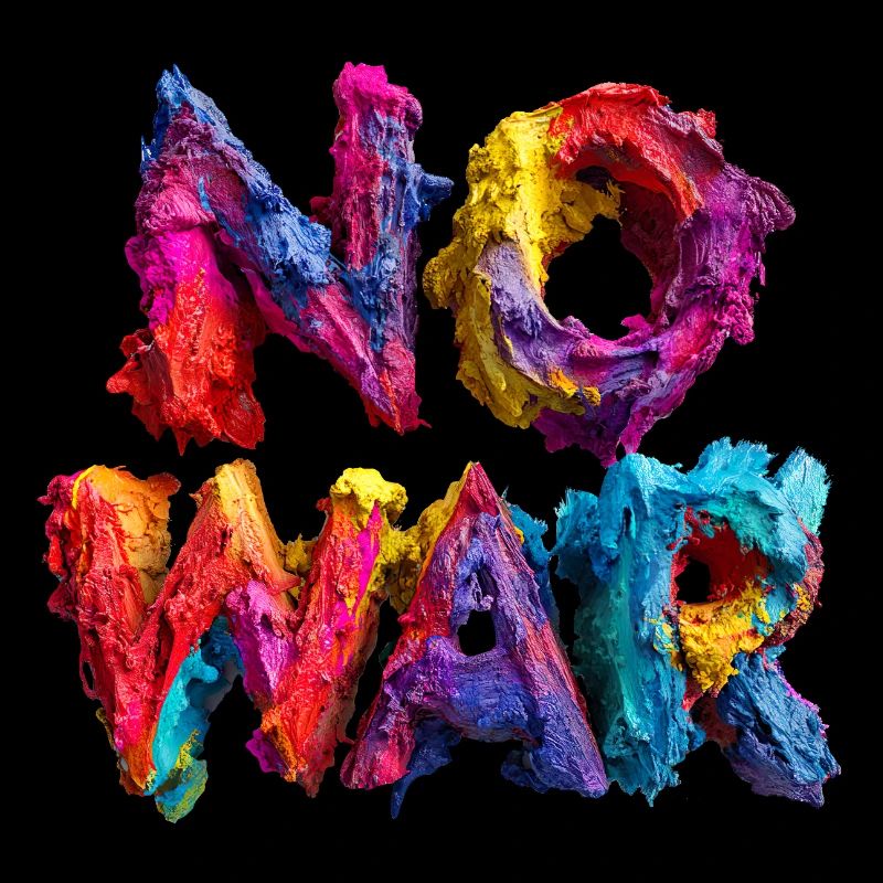 Pas d’explosion de couleurs de guerre