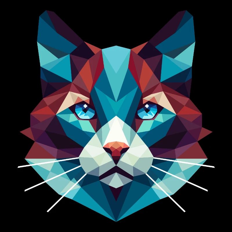 Cat Lowpoly
