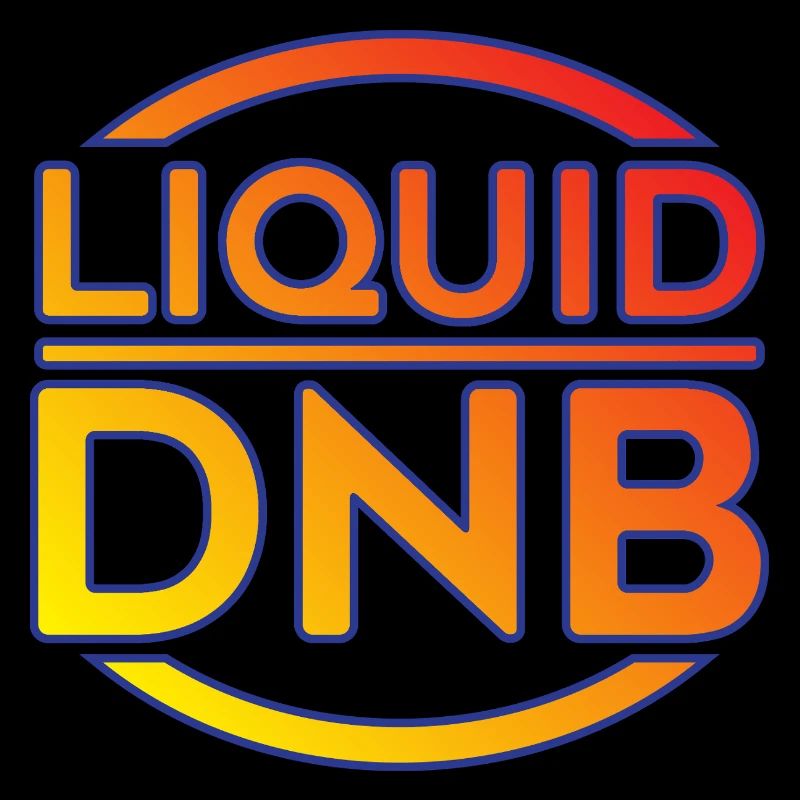 Liquid DNB Logo au néon