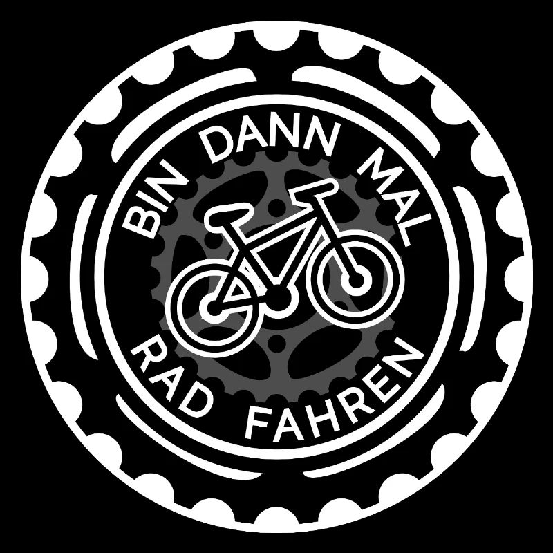 Bin dann mal Radfahren - Conception de logo de VTT