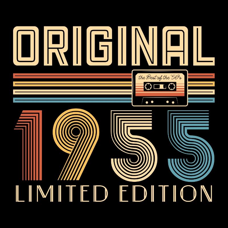 70e anniversaire 70 ans Original 1955