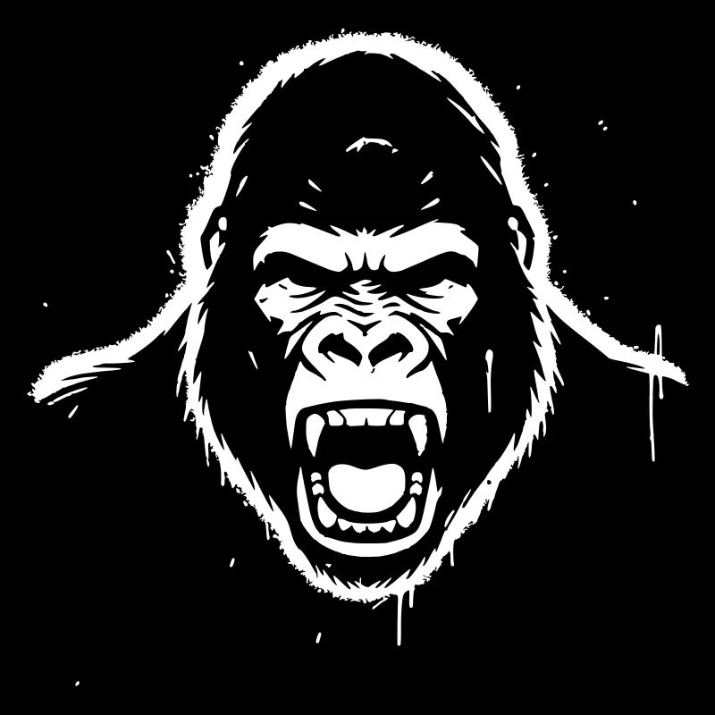 wuetender-gorilla-stencil-grunge-vector_path12