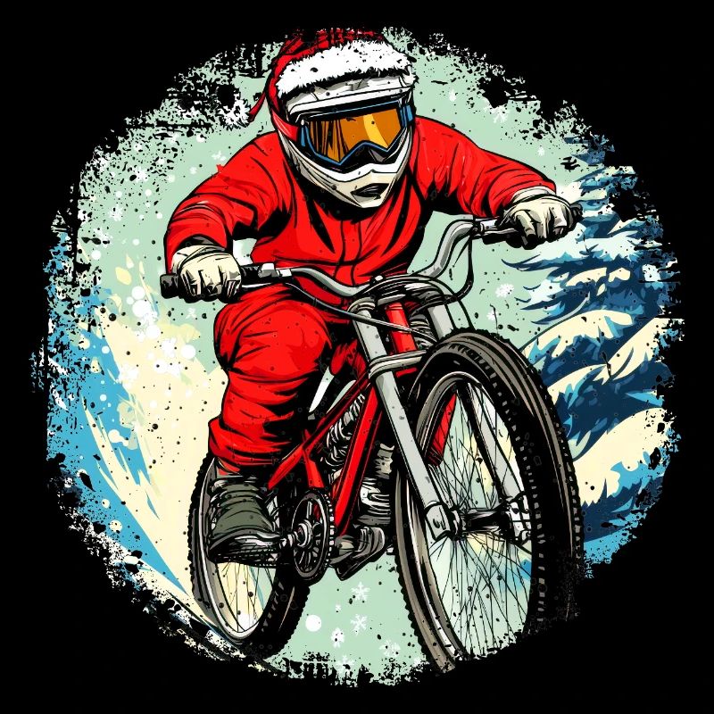 Cycliste de Noël / VTT